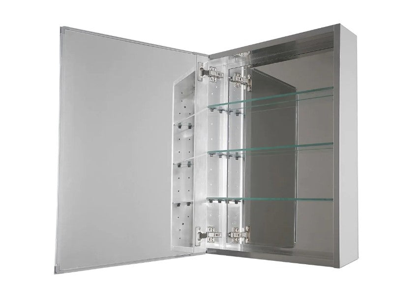 Bathroom Medicine Cabinet - Recessed or Surface Mount
