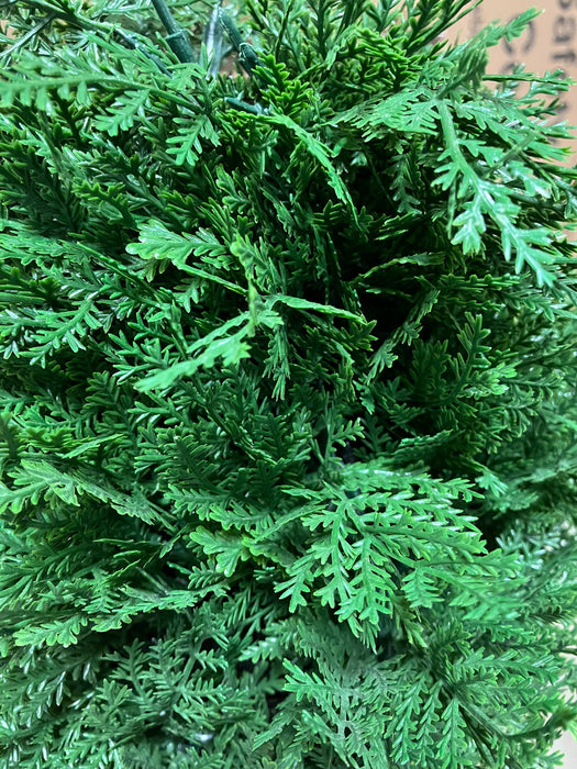 Artificial Cedar Shrubs - (new)