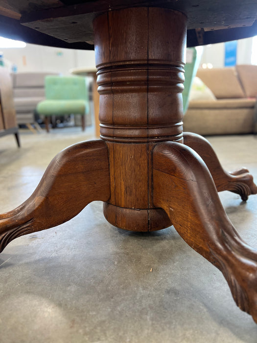 Clawfoot Wooden Dining Table