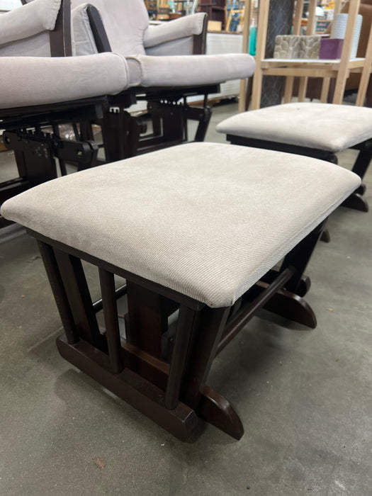 Beige Wooden Rocking Chairs