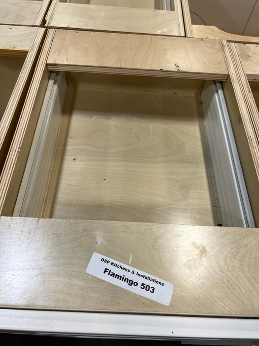 White Shaker Vanity Lower Cabinet