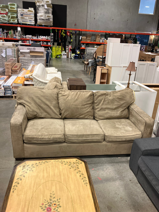 Microfibre Stowaway Three Seater Sofa (Used)