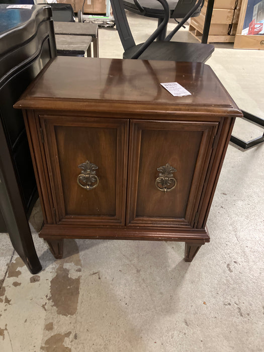 Wooden end table (used)