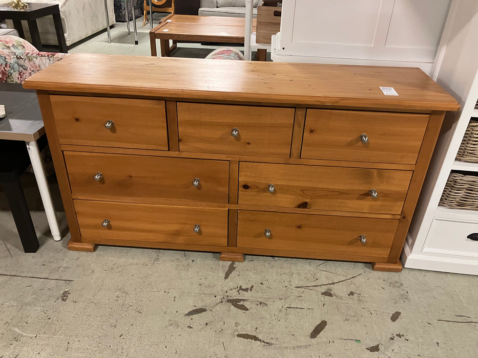 7-Drawer Wooden Dresser