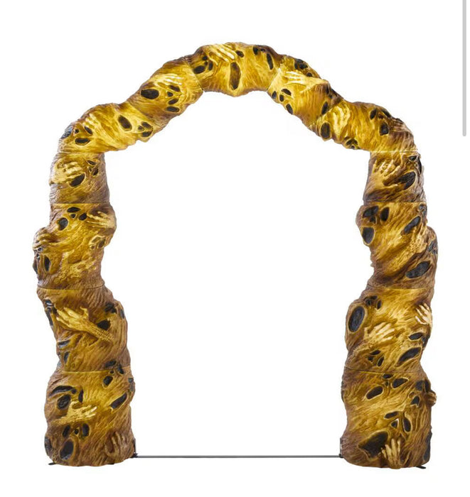 Home Accents Holiday 7.5 ft LED Twisted Souls Archway (New)