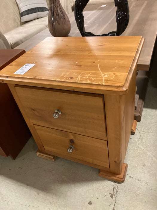 Wooden nightstand (used)
