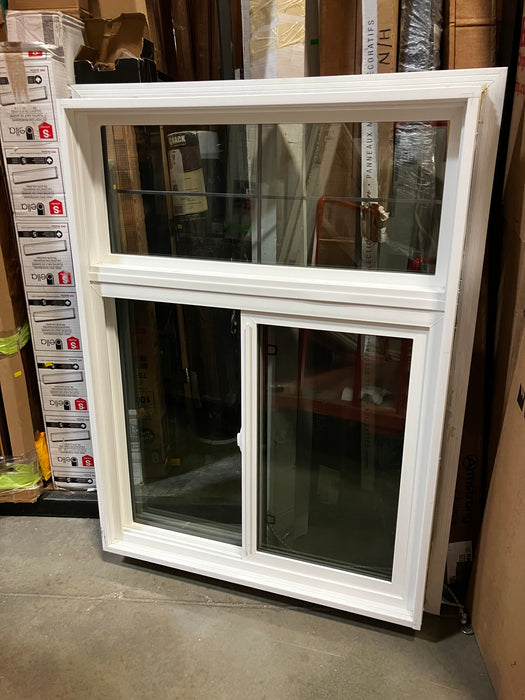 Black Sliding Triple Frame Window 38”x50”