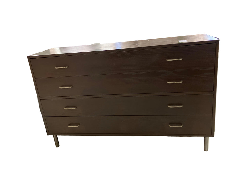 Brown wooden dresser (used)