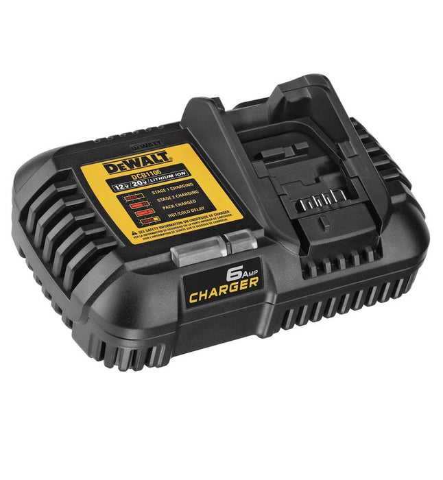 DEWALT 6 Amp Lithium-Ion Charger Compatible with 12V/20V/60V Batteries (USED)