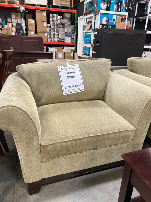 La-Z-Boy Green Armchair (Used)