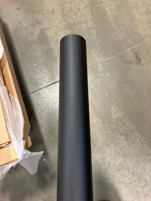 Snoc Vintage 82-in Black Aluminum Outdoor Lantern Post (New)