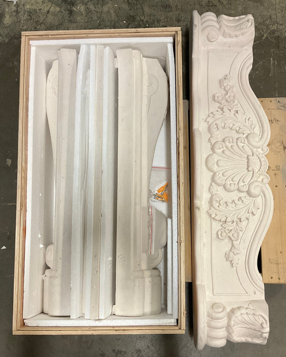 Historic Mantels Designer Series Louis XIII Cast Stone Mantel