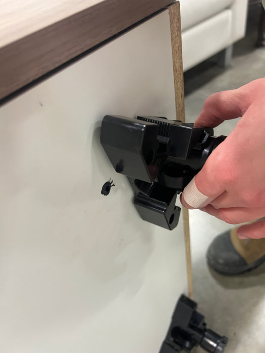 Wood Grain Effect Base Cabinet (new, as is)