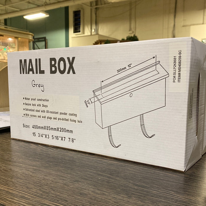 Grey Mailbox