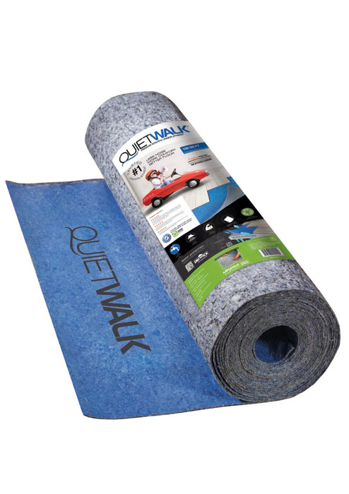 QuietWalk 360 Sq Ft Premium Sound and Moisture Barrier Underlayment for Laminate & Engineered Floors (new)