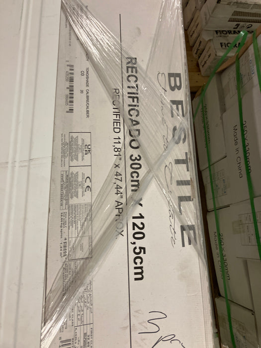 Rectification 30cm-120,5cm tile
