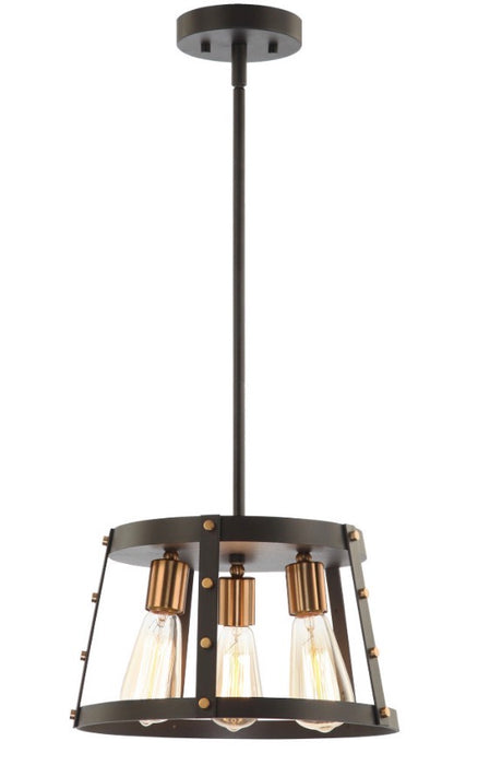 Matteo Lighting - Beaton Pendant (3 Light) - C72003MBAG - (New)