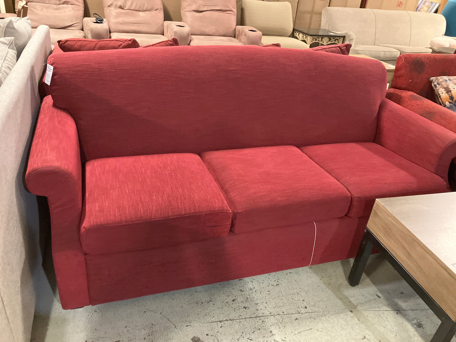 Red sofa bed(used)