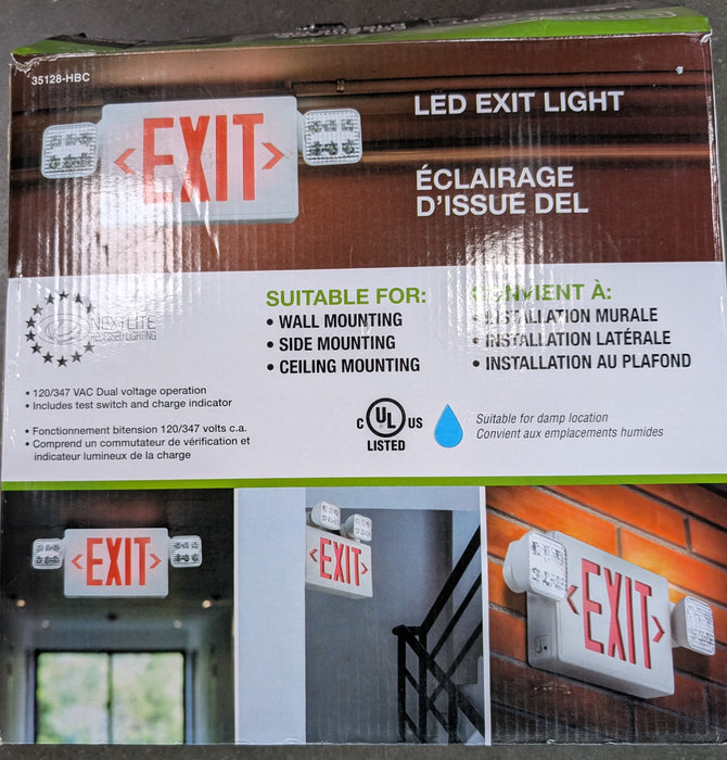 Nextlite 2-Light LED Exit Sign