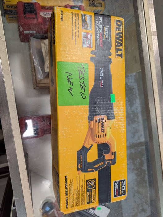 DEWALT 20V MAX FLEXVOLT ADVANTAGE Lithium-Ion Cordless Brushless Reciprocating Saw (Tool-Only, new)
