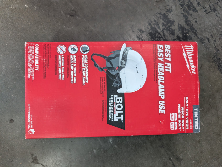Milwaukee Tool BOLT Pivoting Fog-Free Tinted Dual Coat Eye Lens
