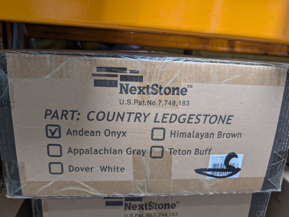 Nextstone Country Ledgestone 43.5 in x 15.5 in. Faux Stone Siding Panel in Andean (4pcs)
