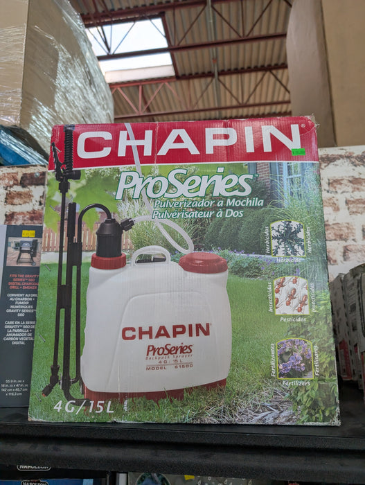 Chapin 61500 Euro Style Backpack Poly Sprayer, 4-Gallon
