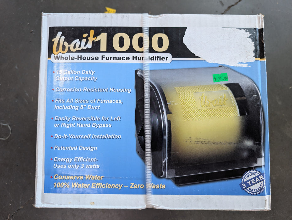 Wait 45L Drum Furnace Humidifier