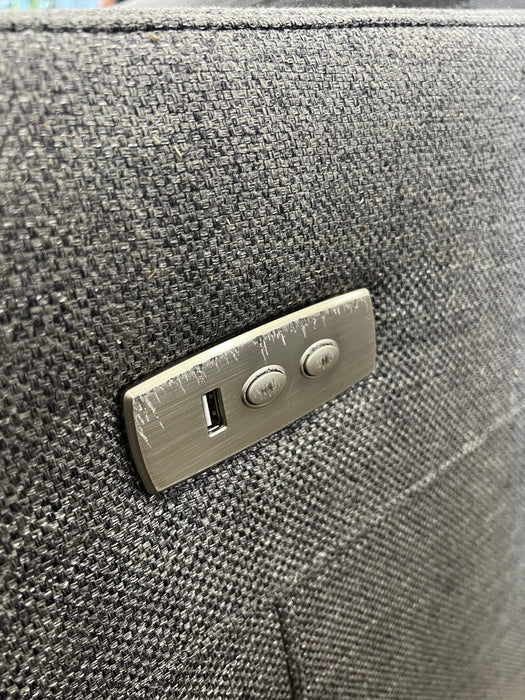 Grey Tweed Sofa