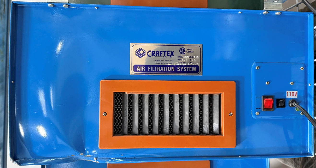 Craftex Air Filtration System