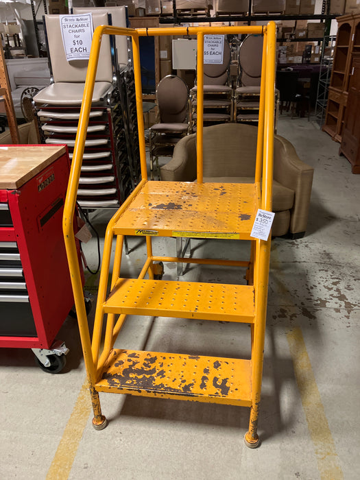 Industrial Tilt + roll Ladder (used)