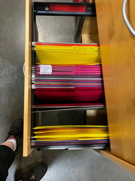 2 Drawer Vertical Legal File Cabinet  (USED)