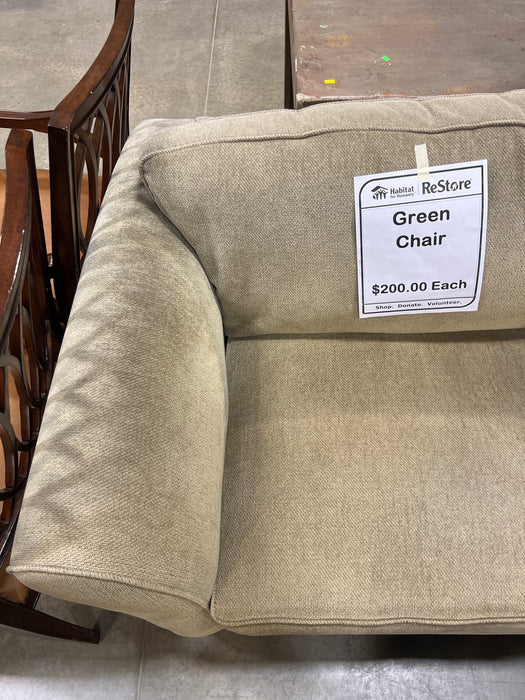 La-Z-Boy Green Armchair (Used)