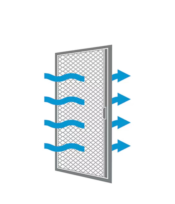 Andersen LuminAire 32-inch to 36-inch W x 78-inch H White Retractable Screen for Single Entry Door (new)
