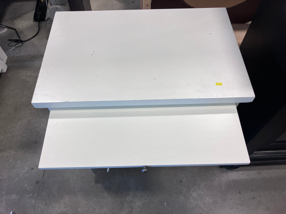 White Bedside Table (Used)