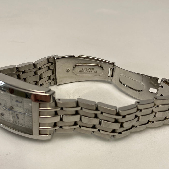 Rectangular Stainless Steel Watch