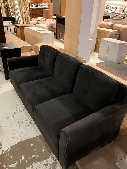 Valvet Black Sofa