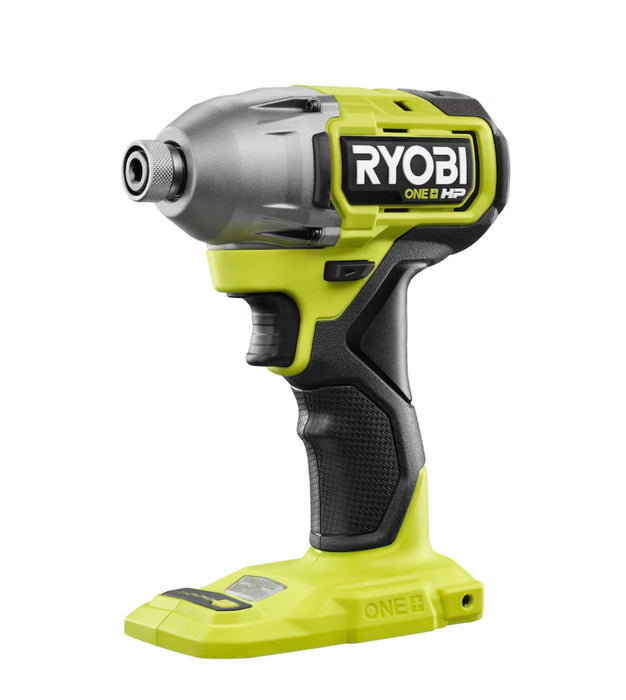 RYOBI 18V ONE+ HP Brushless Cordless Battery 1/4 in. 4-Mode Impact Driver (Tool-Only)