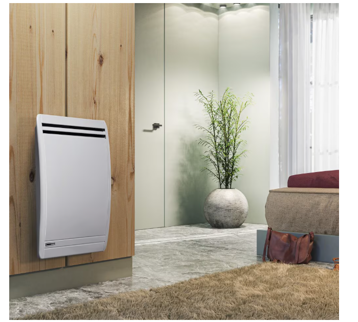 Convectair 18 3/8-Inch 1000W 240/208V Allegro II Panel Convector Electric Wall Heater in White with Thermostat (New)