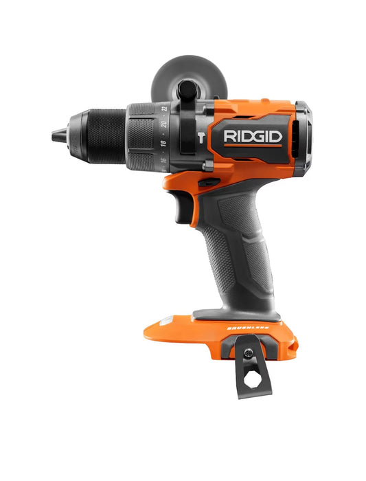 RIDGID 18V Brushless Drill/Driver and 3-Speed Impact Driver Kit with (2) 2.0 Ah Batteries & Charger (new)
