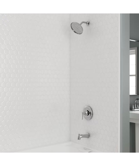 American Standard Corsham Single Handle Tub and Shower Faucet in Chrome with 1-Spray Shower Head (Valve Included) (new)