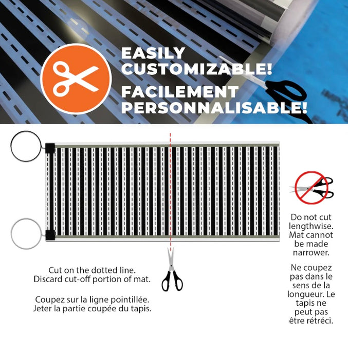 QuietWarmth 1.5 ft. x 5 ft. 120V Floor Heating System for Laminate, Vinyl, and Floating Floors (7.5 sq. ft.) New*