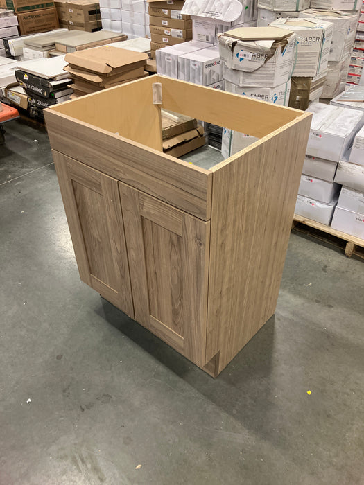 St. Paul Addison 24.25 in. W x 18.75 in. D Bath Vanity base in Sand Elm (New)