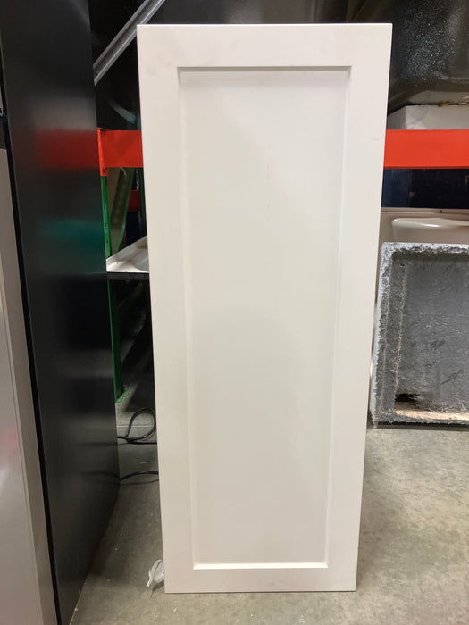 13.5-inch W x 36-inch H x Shaker Style Assembled Kitchen Wall Cabinet/Cupboard in Grey Mist (New)