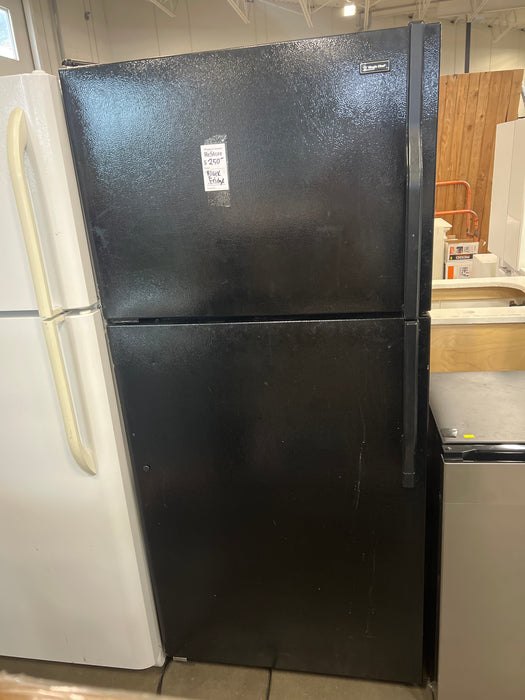 Black Magic Chef 2-Door Fridge and Top Freezer (used)