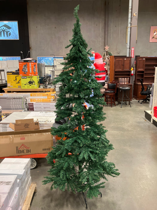 HOMCOM 6.9FT Artificial Christmas Tree Xmas Holiday Decor