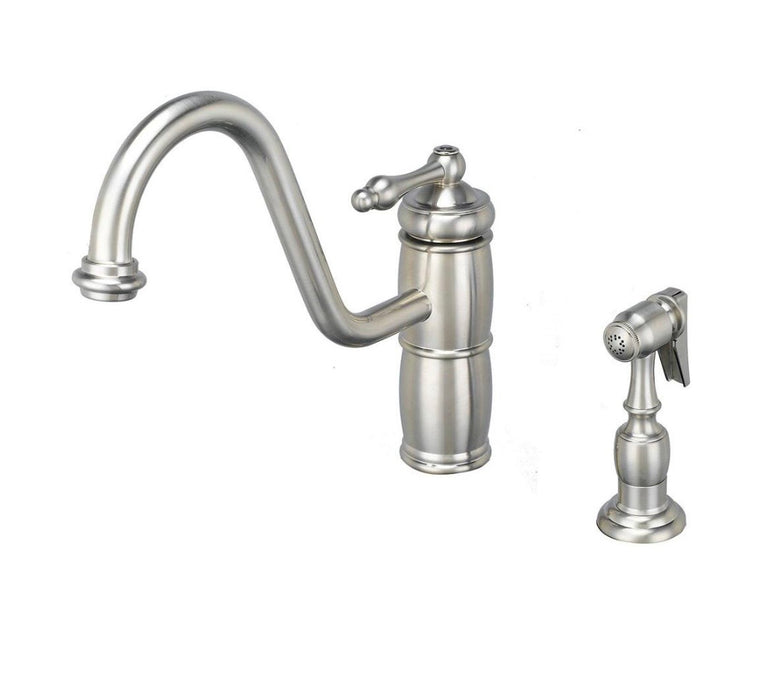 Artisan AF420-SN Premium Satin Nickel Pull-Out Kitchen Sink Faucet (new)