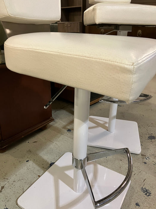 White Bar Stool