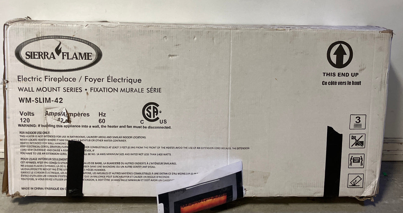 Sierra Flame Electric Fireplace