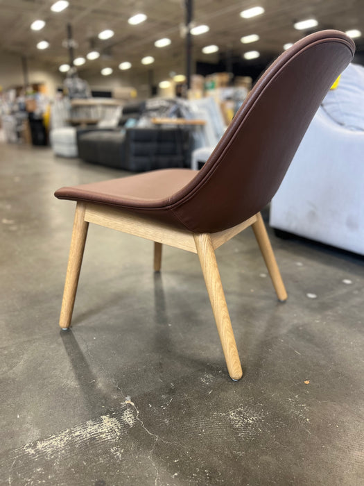 Leather Bucket Chair